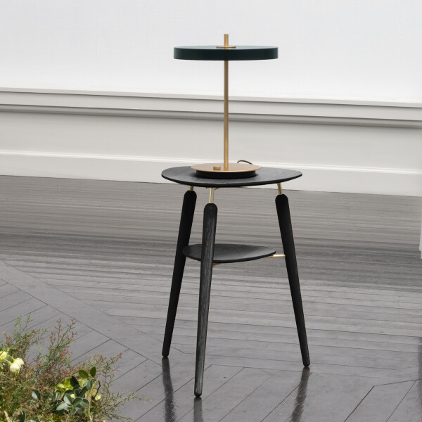 UMAGE My Spot sivupöytä black oak brass musta messinki 3 kuva