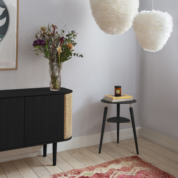 UMAGE My Spot sivupöytä black oak brass musta messinki 5 kuva