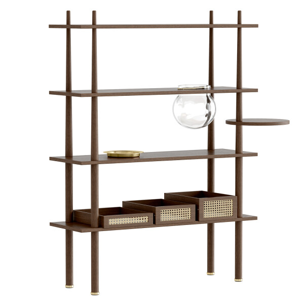 UMAGE Stories hylly dark oak tumma tammi 2 kuva