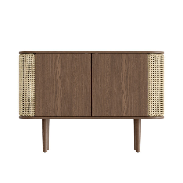 UMAGE Treasures senkki 2 door dark oak venetian cane tumma tammi rottinki 2 kuva