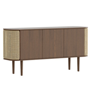 Umage TREASURES 3-DOOR senkki, dark oak/venetian cane kuva