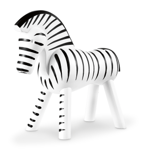Kay Bojesen ZEBRA black and white kuva