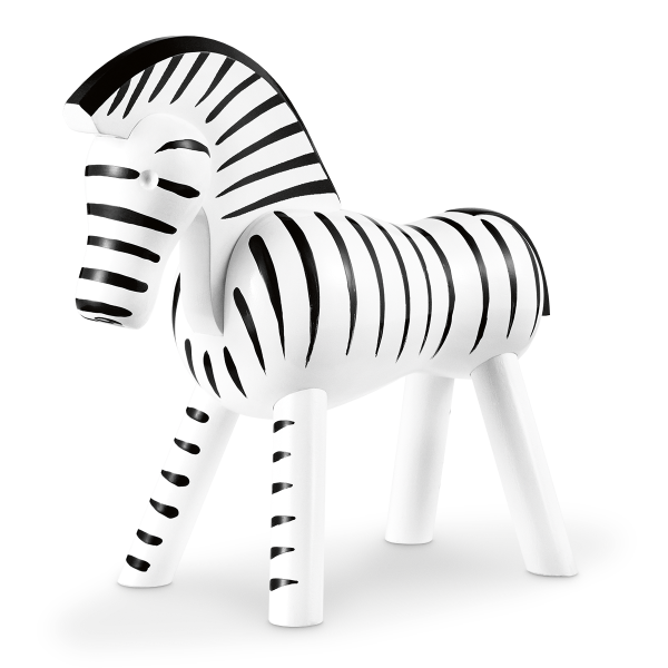 Kay Bojesen ZEBRA black and white image