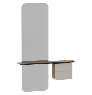 Umage ONE MORE LOOK peili, dark oak/pearl white kuva