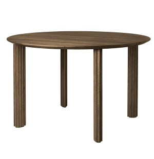 Umage COMFORT CIRCLE matbord 120cm, dark oak image