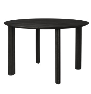 Umage COMFORT CIRCLE ruokapöytä 120cm, musta tammi kuva