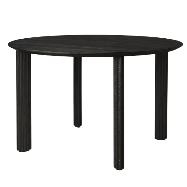 UMAGE Comfort Circle ruokapöytä musta black oak kuva