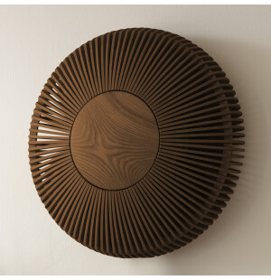 Umage CLAVA UP WOOD large vägglampa, dark oak image
