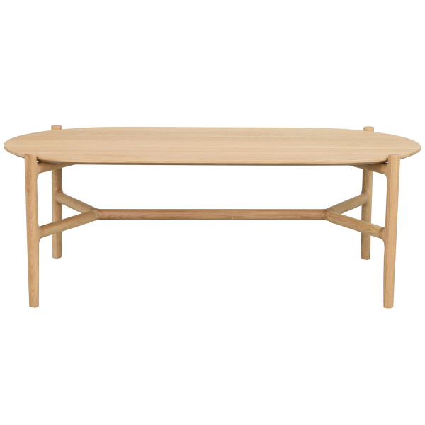 Rowico Holton sohvapöytä ovaali 130x65 tammi 2 kuva