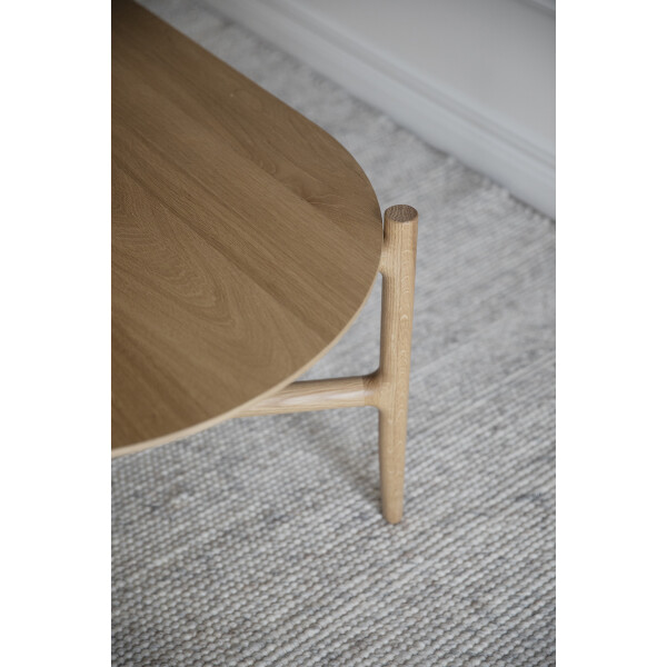 Rowico Holton sohvapöytä ovaali tammi 4 kuva