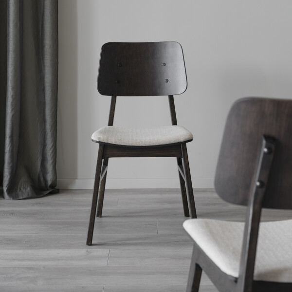 Rowico Nagano tuoli ruskea tammi - beige kuva