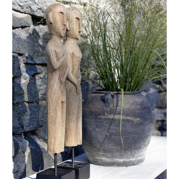 Artwood Zika & Rama figures natural 06-31010 2 kuva