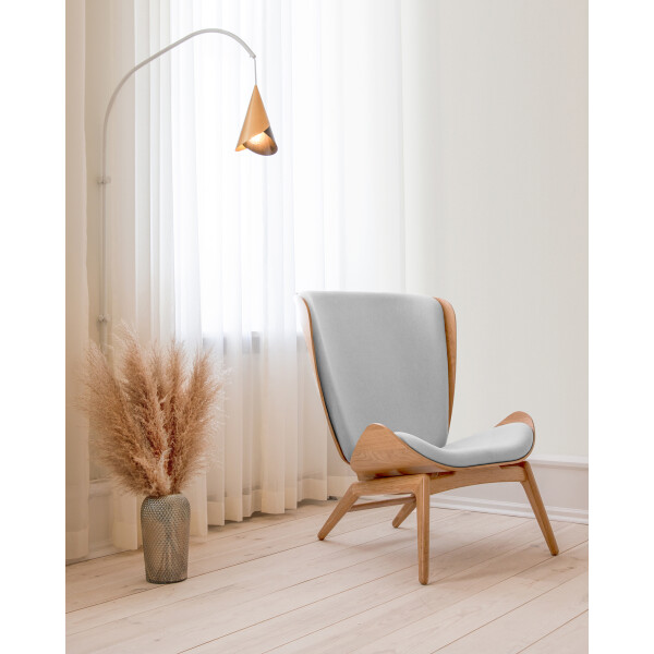 UMAGE The Reader oak sterling nojatuoli image