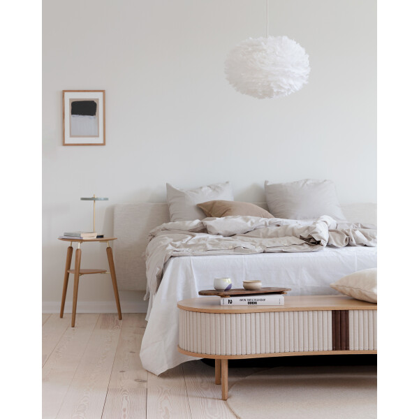 UMAGE Audacious tv bench oak white sands Eos medium white My spot Asteria Move image