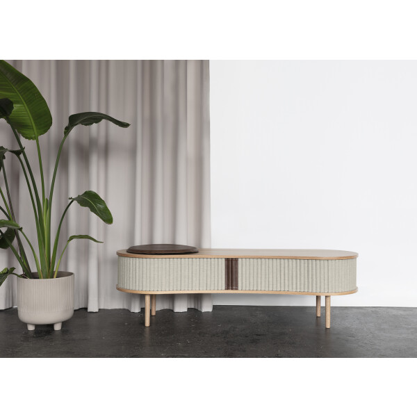 UMAGE Audacious tv bench oak white sands image