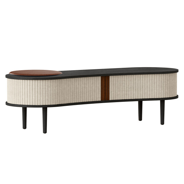 UMAGE Audacious tv bench black oak white sands 3 kuva