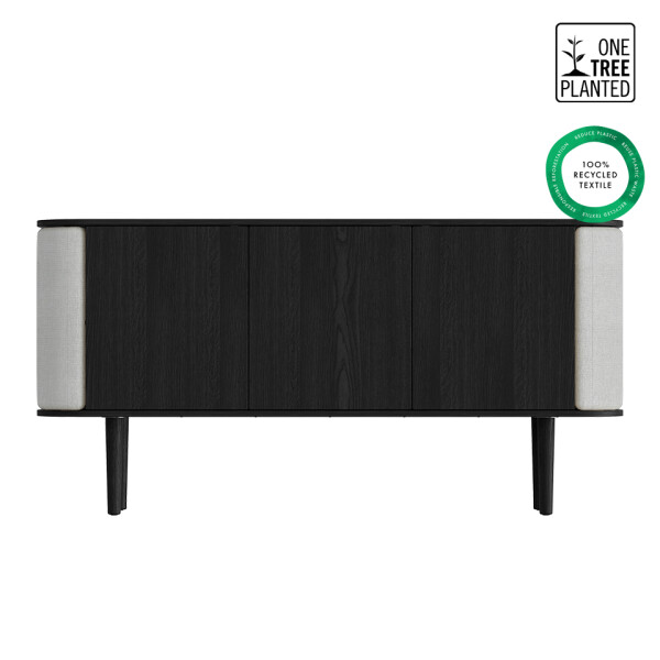 UMAGE Treasures 3-door black oak sterling kuva