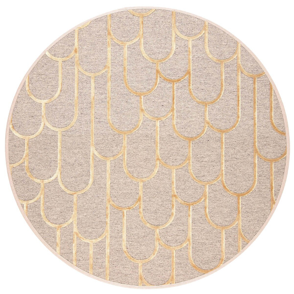 VM Carpet Paanu gold round image
