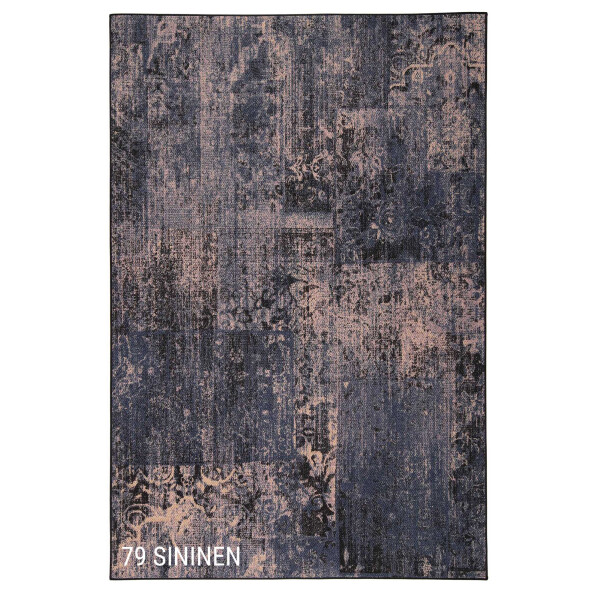 VM Carpet Rustiikki 79 sininen kuva