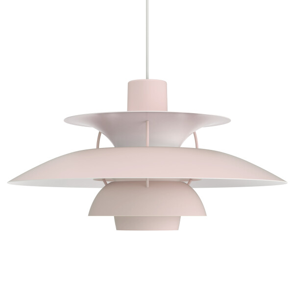 Louis Poulsen PH 5 riippuvalaisin Monochrome pale rose 2 image
