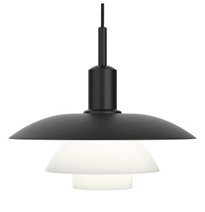 Louis Poulsen PH 5/5 taklampa, metall svart/opalglas image