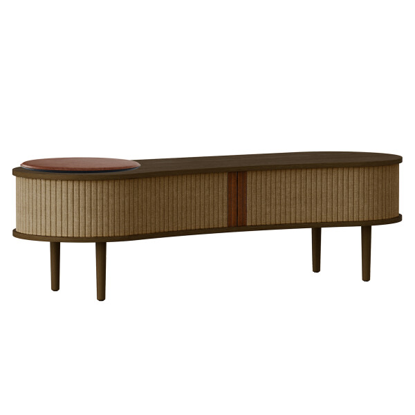 UMAGE Audacious tv bench dark oak sugar brown 3 kuva