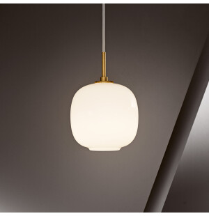 Louis Poulsen VL45 Radiohus taklampa Ø175, White Opal image