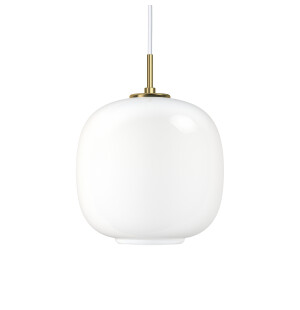 Louis Poulsen VL45 Radiohus riippuvalaisin Ø250, White Opal kuva