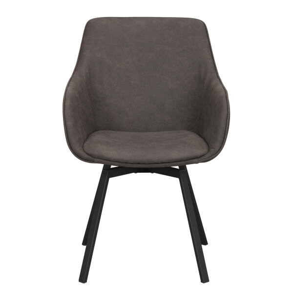 117769 a Alison armchair grey microfiber kuva