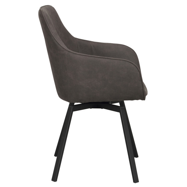 117769 c Alison armchair grey microfiber kuva