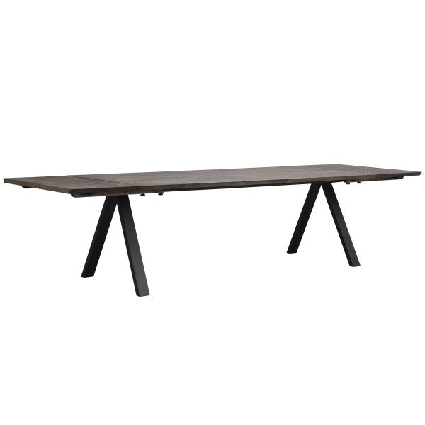 Carradale V table brown oak with extensions 120321 120318 kuva