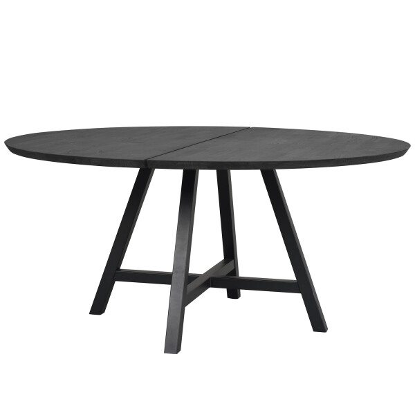 Rowico Carradale pyöreä ruokapöytä musta tammi A-jalka 120329 kuva