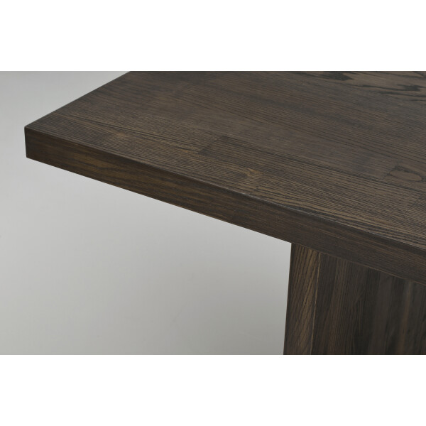 Emmett table brown oiled oak detail image