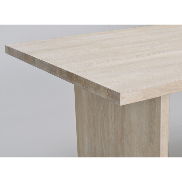 Emmett table whitepigmented oak 120350 detail 1 image