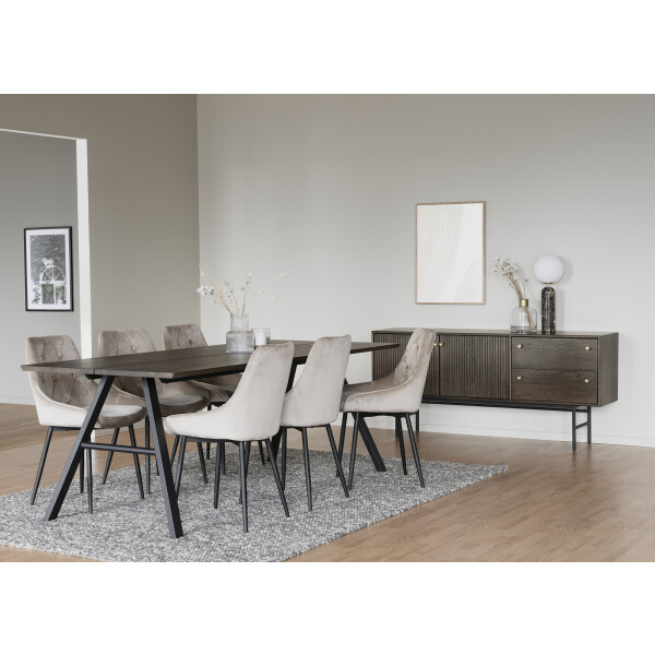 Rowico Clearbrook sideboard Brigham matbord image