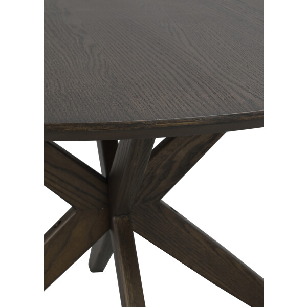 Rowico Calverton matbord brun ek detalj image