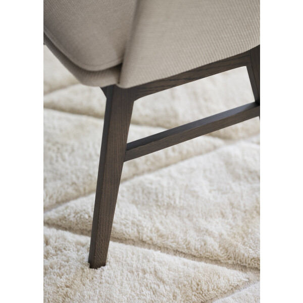 Rowico Windham karmstol beige - brun, detalj image