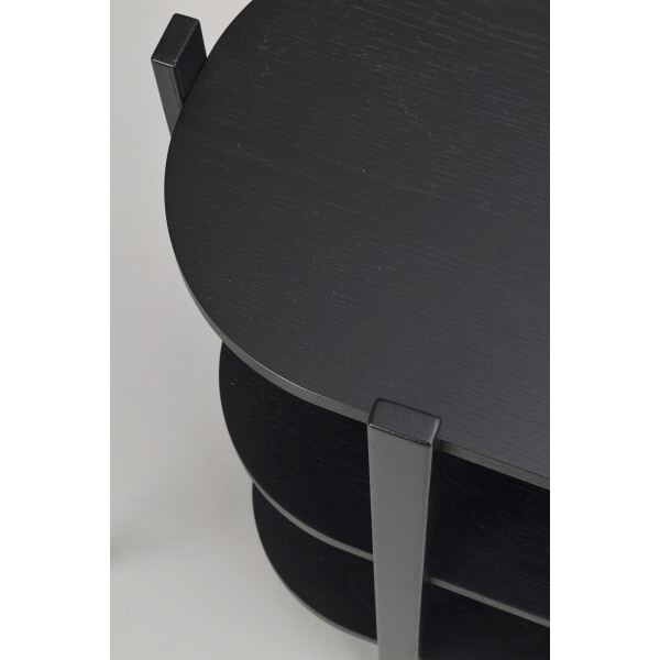 Rowico Tolsona konsolipöytä musta tammi, detail kuva