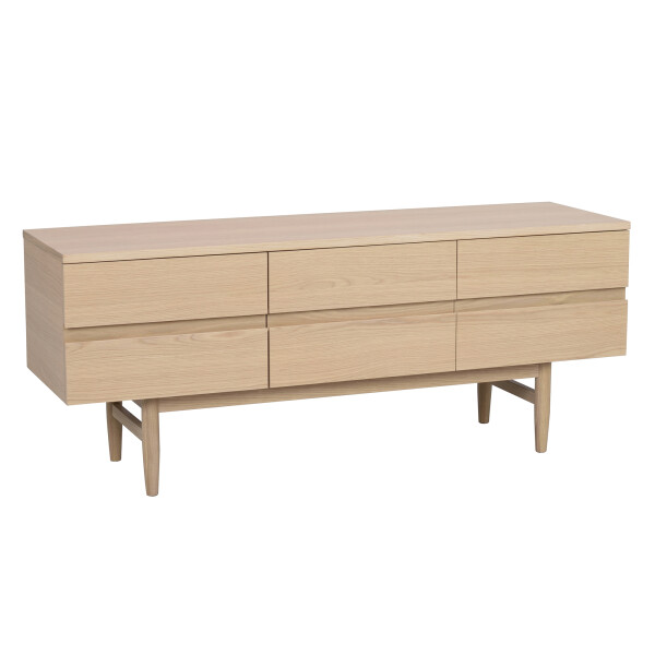 Rowico Moresby TV-taso valkopigmentoitu tammi 120601 kuva