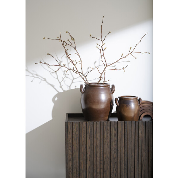 Rowico Halifax sideboard brun detalj kuva