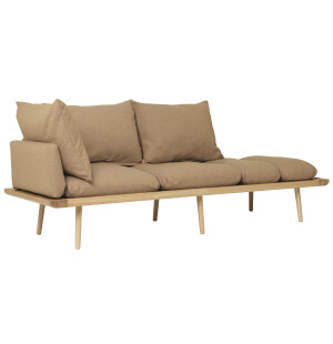 Outlet | Umage LOUNGE AROUND 3-istuttava sohva, oak/sugar brown kuva