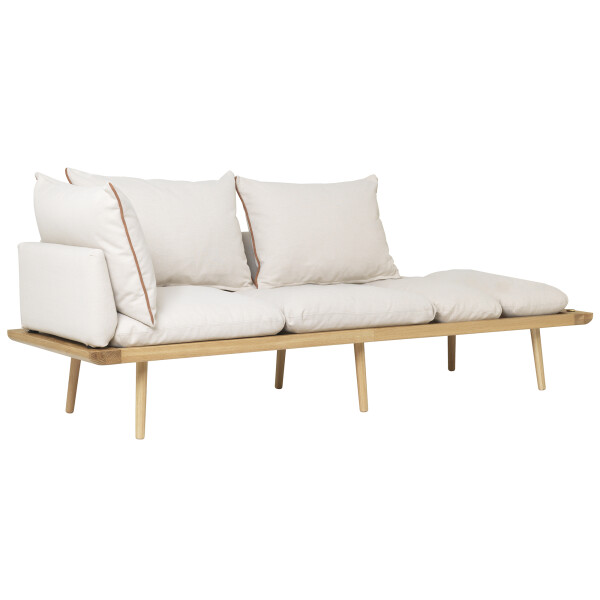 UMAGE Lounge Around 3 seater oak white sands image