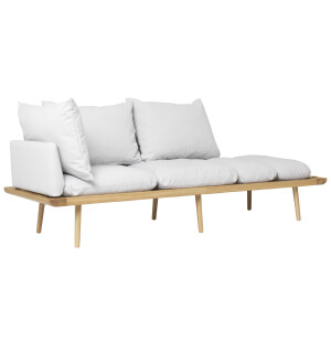 Umage LOUNGE AROUND 3-sits soffa, oak/sterling image