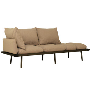 Umage LOUNGE AROUND 3-sits soffa, dark oak/sugar brown image
