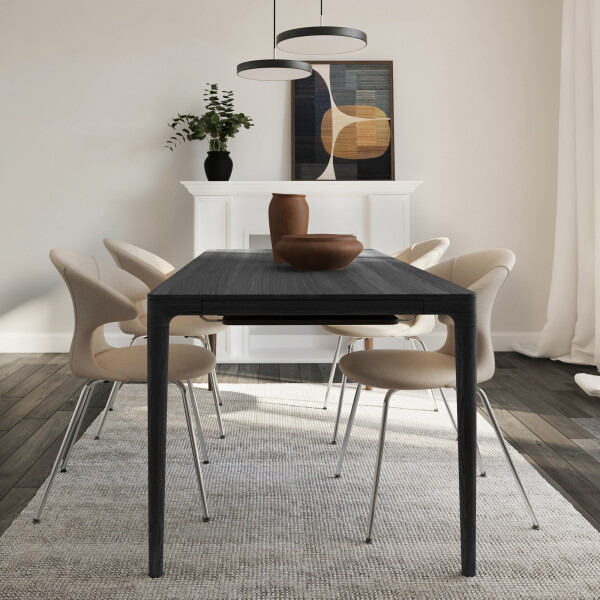 UMAGE Heart'n'Soul dining table black oak, Time Flies chair image