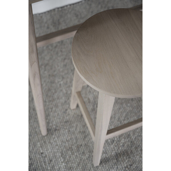 Rowico Austin barpall vitpigmenterad ek image