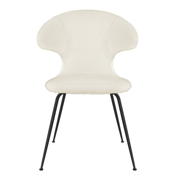 UMAGE Time Flies tuoli, musta - teddy white image