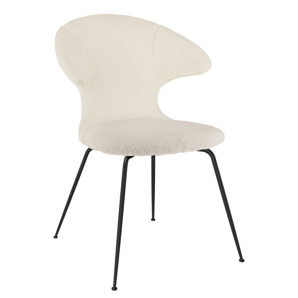 UMAGE Time Flies tuoli, musta - teddy white image