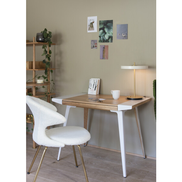 UMAGE Time Flies chair brass-teddy white, Ambitions desk image