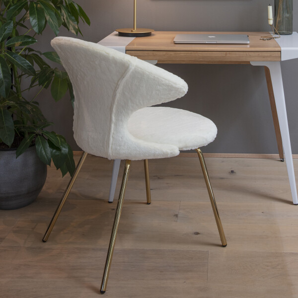 UMAGE Time Flies chair brass teddy white image